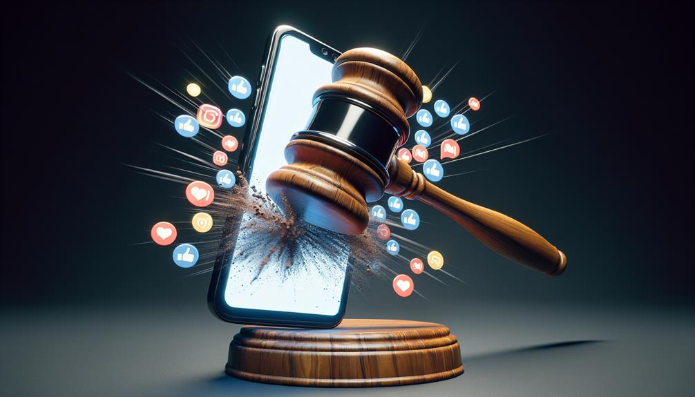 rechtsprechung und social media